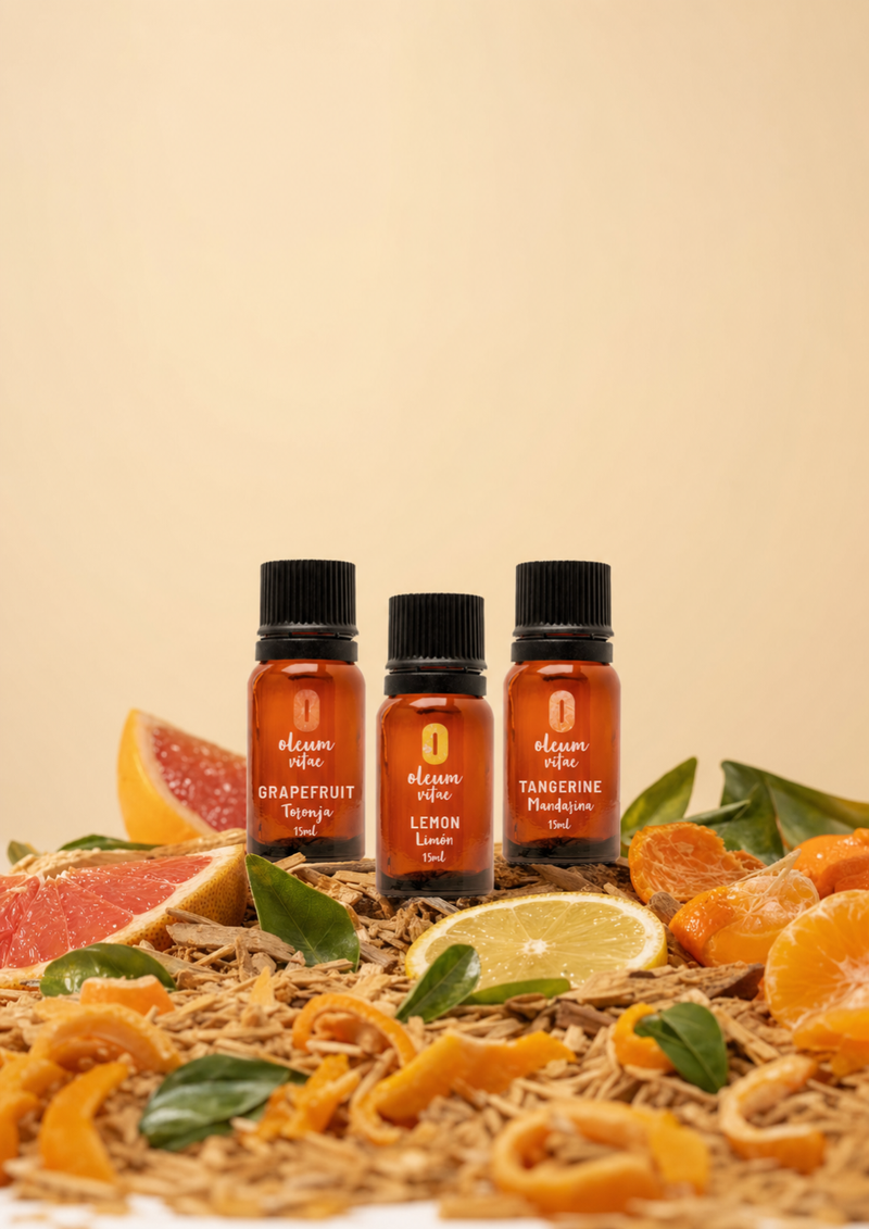 Kit Aceites Esenciales Cítricos para el Agua