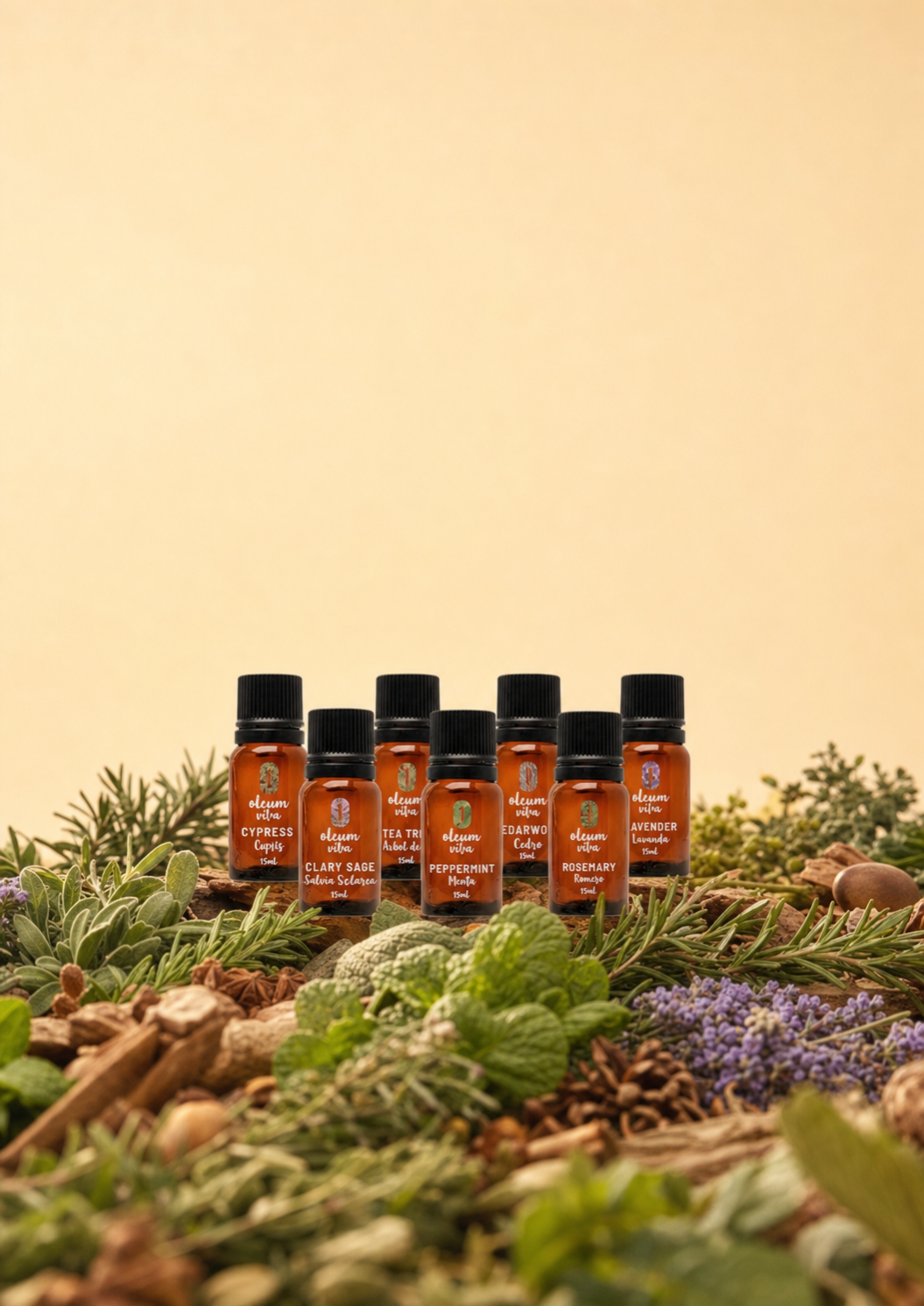 Kit de Aceites Esenciales para Cabello-Fortalecimiento