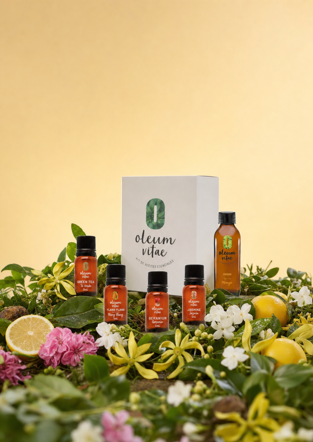 Kit de Aceites Esenciales Cuidado Facial
