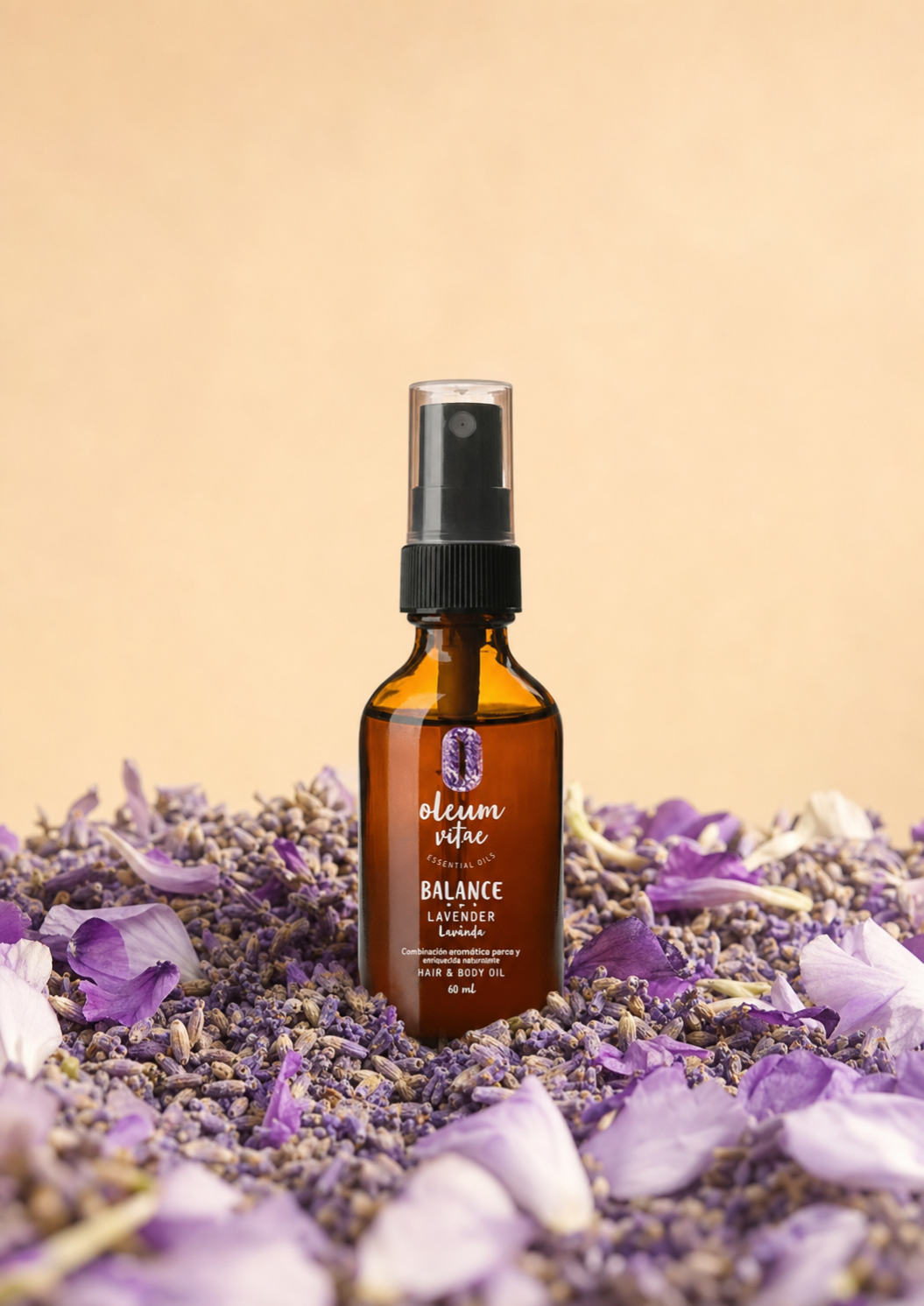 Aceite para Cabello y Cuerpo Lavanda