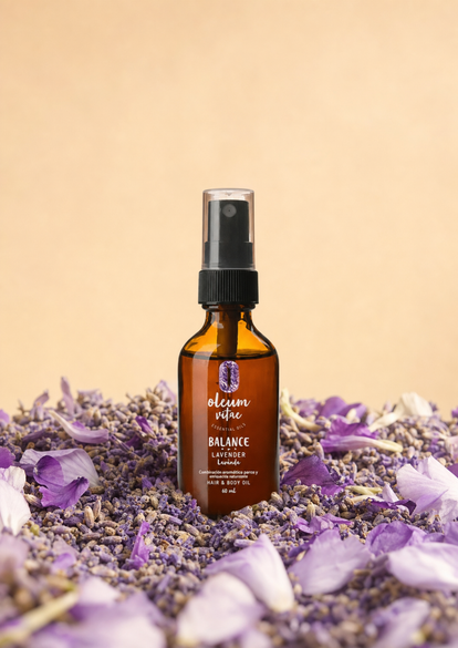Aceite para Cabello y Cuerpo Lavanda