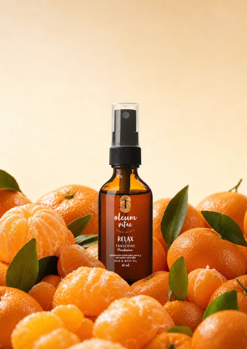 Aceite para Cabello y Cuerpo Mandarina