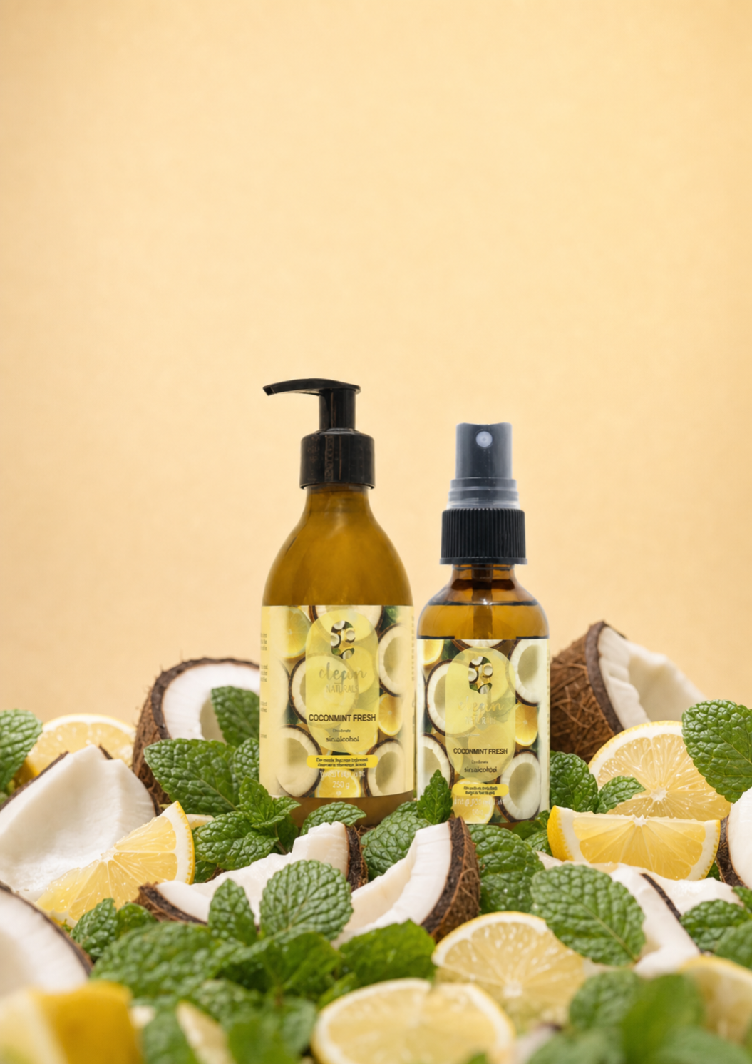 Duo Hidratación Hair and Body Oil y Body Lotion Cocomint Fresh