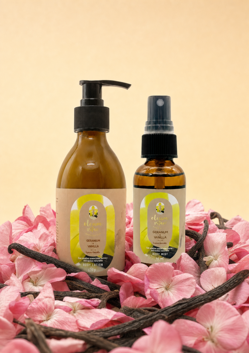 Duo Body Lotion y Body Mist Sweet Geranium