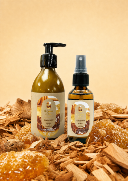 Duo Hidratación Hair and Body Oil y Body Lotion Honey Touch