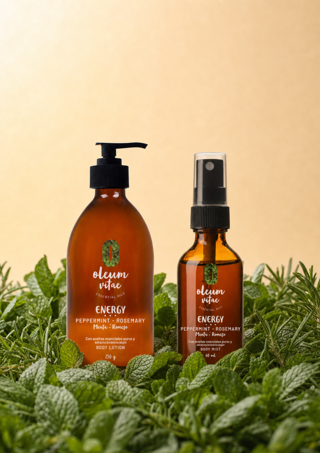 Duo Body Lotion y Body Mist Green Energy