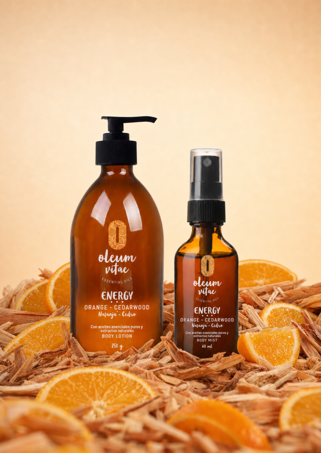 Duo Body Lotion y Body mist Naranja Cedro