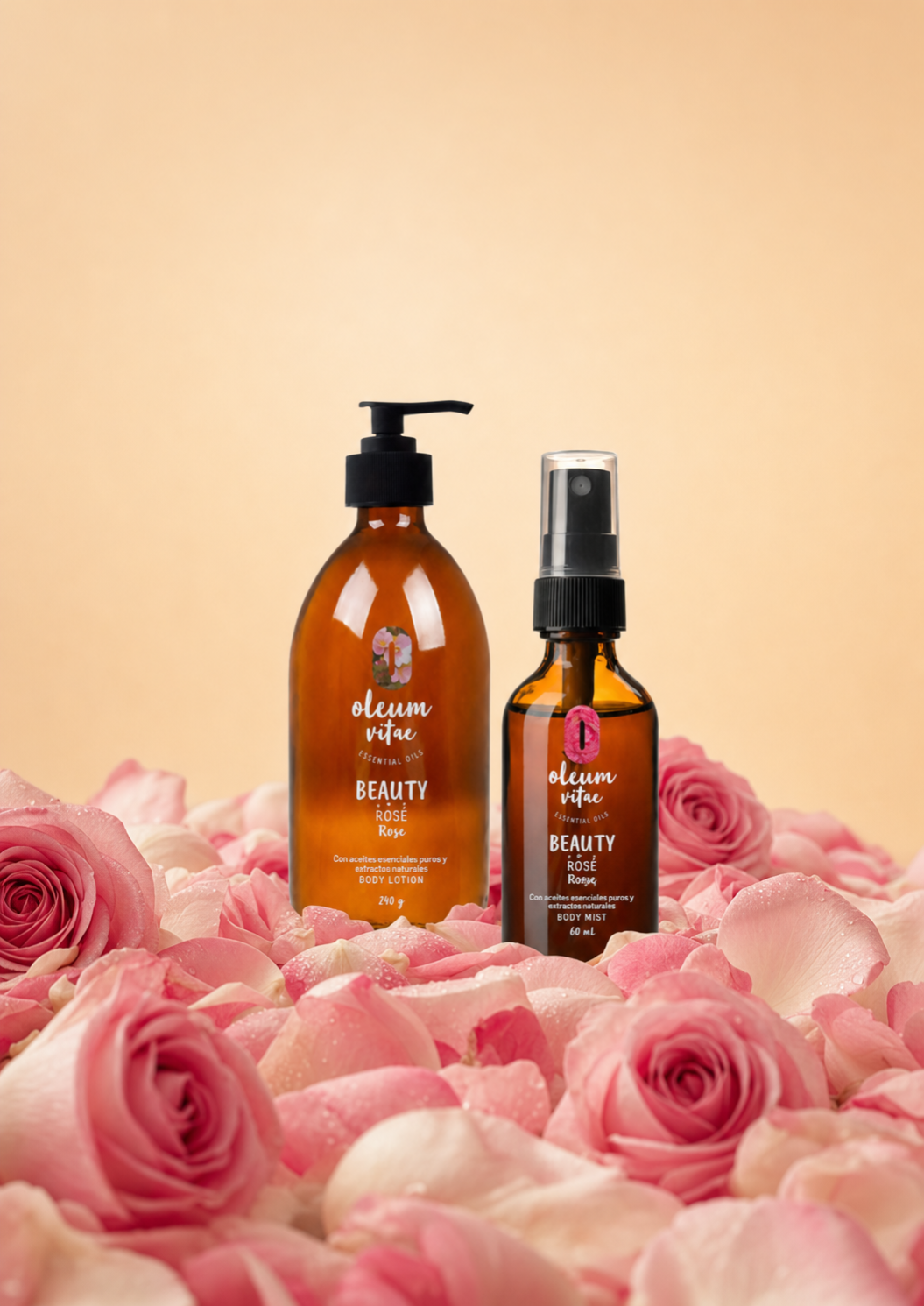Duo Body Lotion y Body Mist Rosa