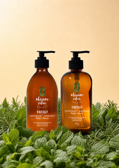 Duo Body Lotion y Shower Gel Green Energy