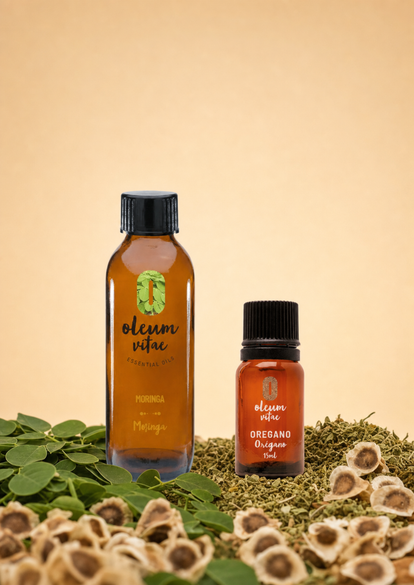 Combo Promo Aceite Esencial de Orégano y Moringa