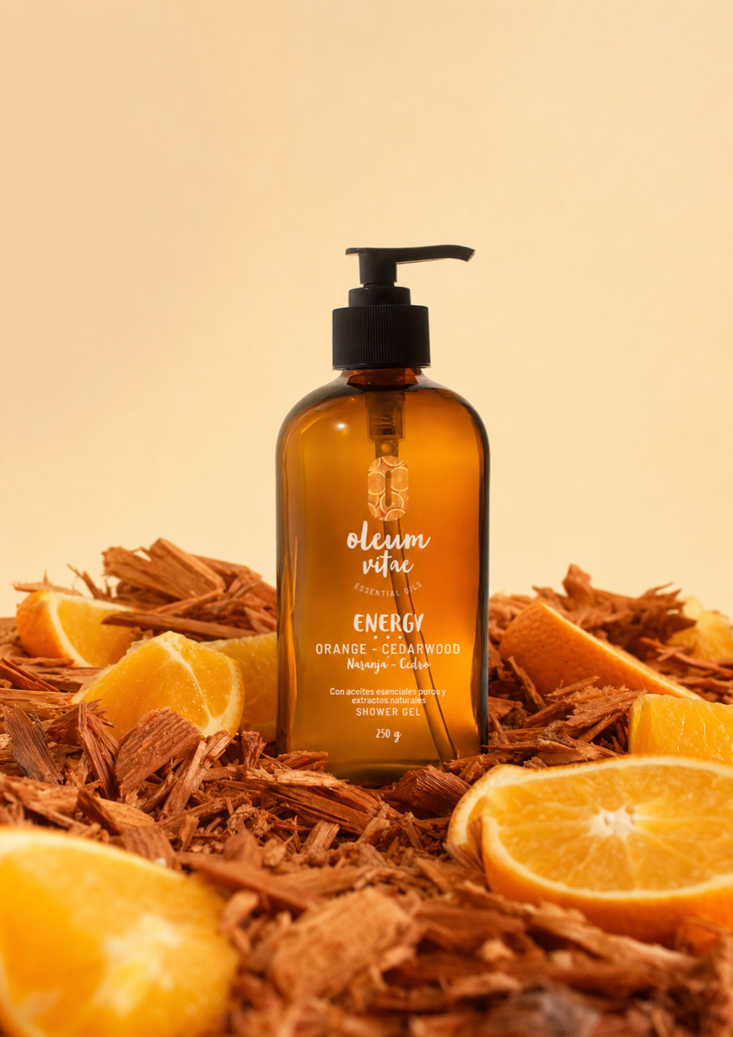 Gel de Ducha Naranja Cedro