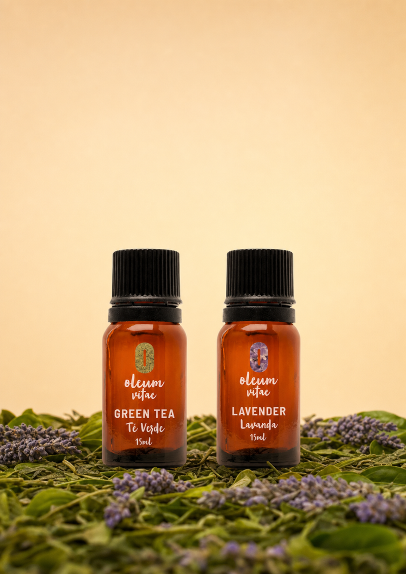 Combo Promo Aceite Esencial de Té Verde y Lavanda