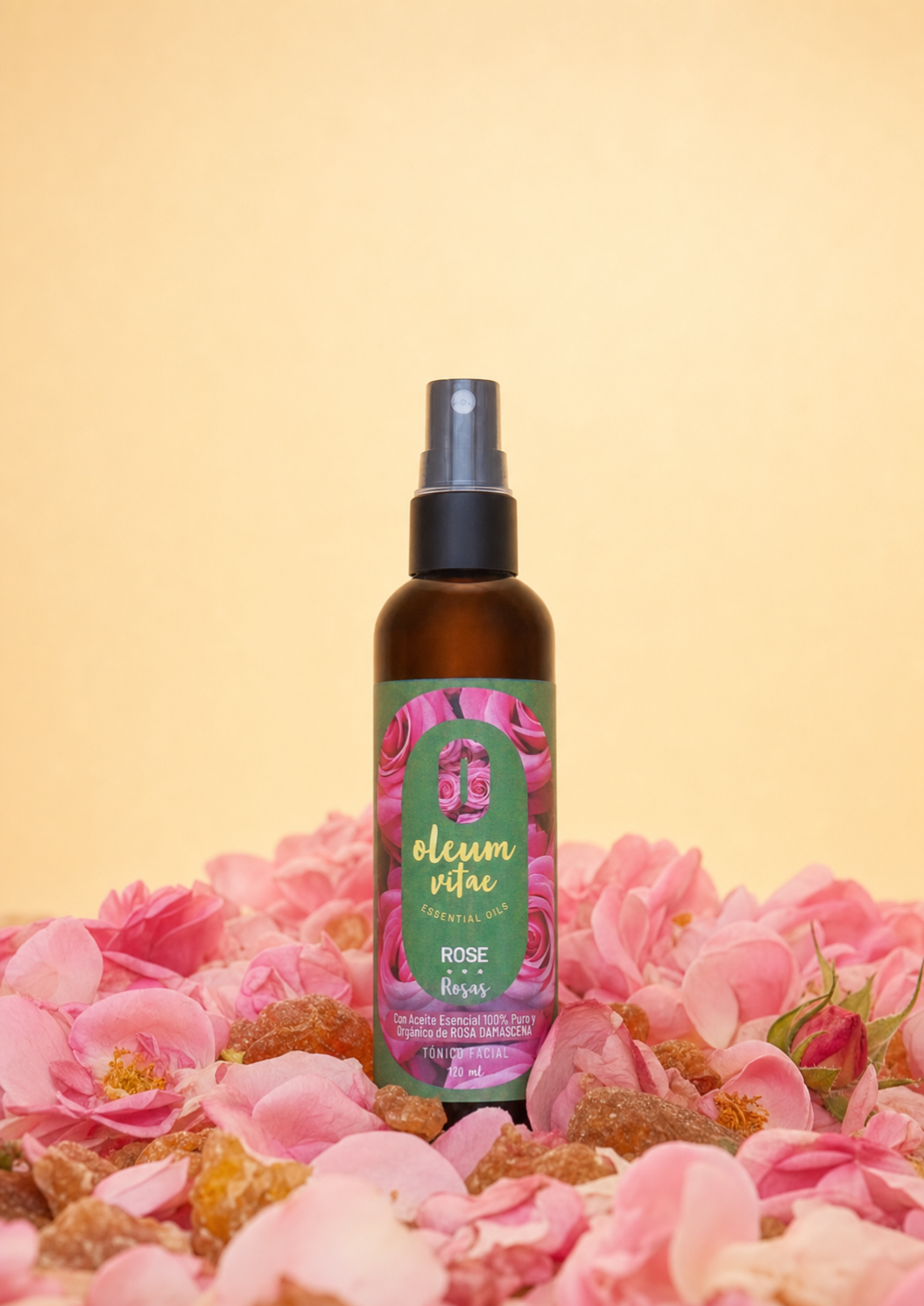 Agua de Rosas, Tónico Facial con Rosa Damascena