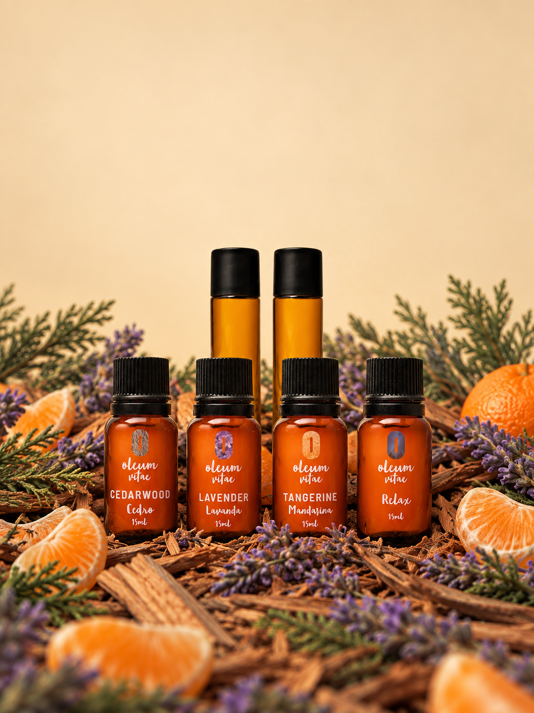 Kit Relax con Aceites Esenciales y Dos Roll On