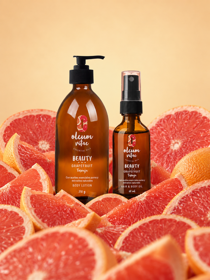 Duo Hidratación Hair and Hody Oil y Body Lotion Toronja