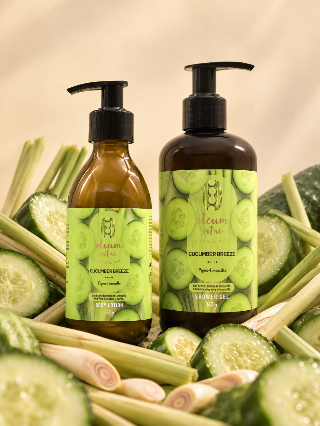 Duo Body Lotion y Shower Gel Cucumber Breeze
