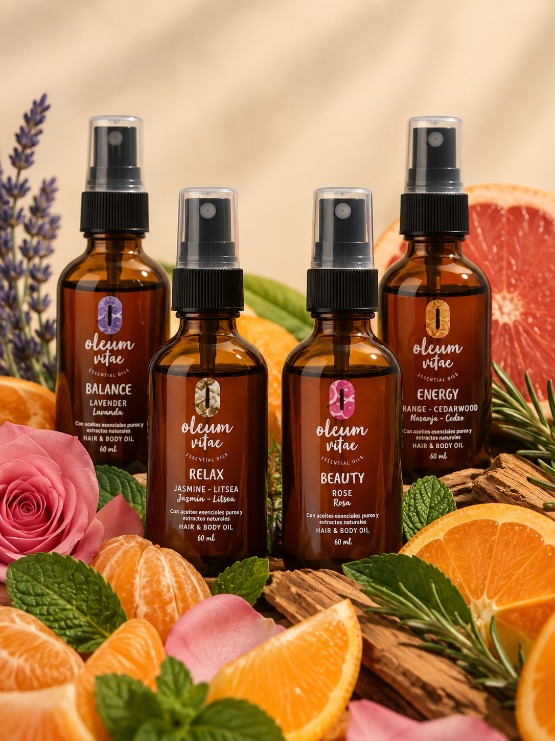 Kit Body Mists Florales