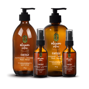 Kit de Skincare con aceite esencial de Menta y Romero