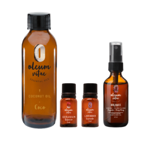 Kit aceites esenciales para brillo del cabello