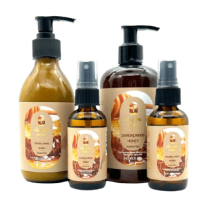 Kit de Skincare con aceite esencial de Sándalo Miel