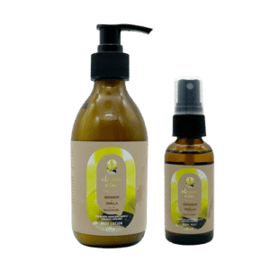 Kit Dúo Crema Corporal y Body Mist Geranio Vainilla