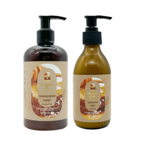 Kit Dúo Crema Corporal y Shower Sándalo Miel