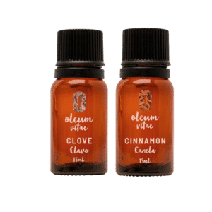 Kit Aceites Esenciales Canela y Clavo 15 ml